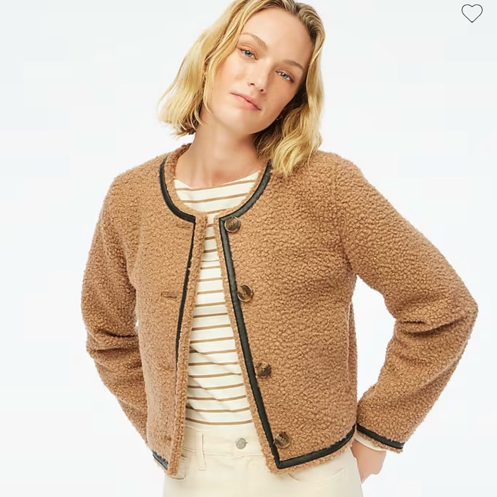 JCREW Sherpa Lady Jacket size 6